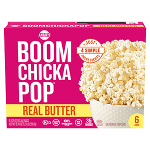 Lightly Sweet Kettle Corn Microwave Popcorn | Angie's Boomchickapop